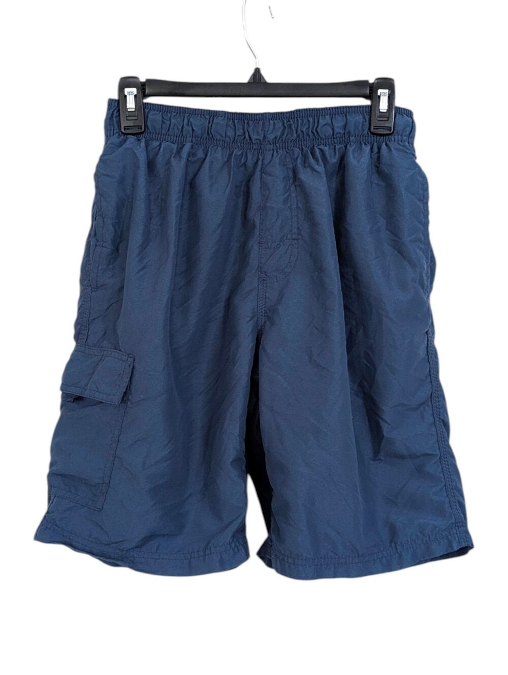 Kanu Surf Navy Blue Cargo Swim Trunks - Size Medium Mens
